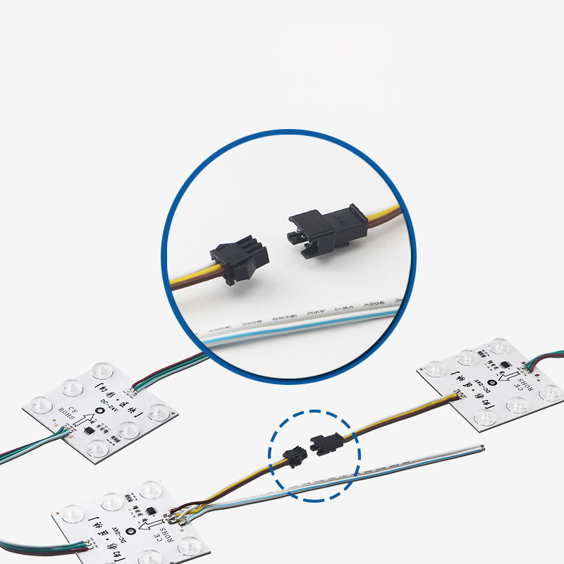 DC24V 175° Diffuse Reflection Thin Addressable RGB LED Module Light 70*70mm, 20pcs/string DC24V 175° Diffuse Reflection Thin Addressable RGB LED Module Light 70*70mm, 20pcs/string